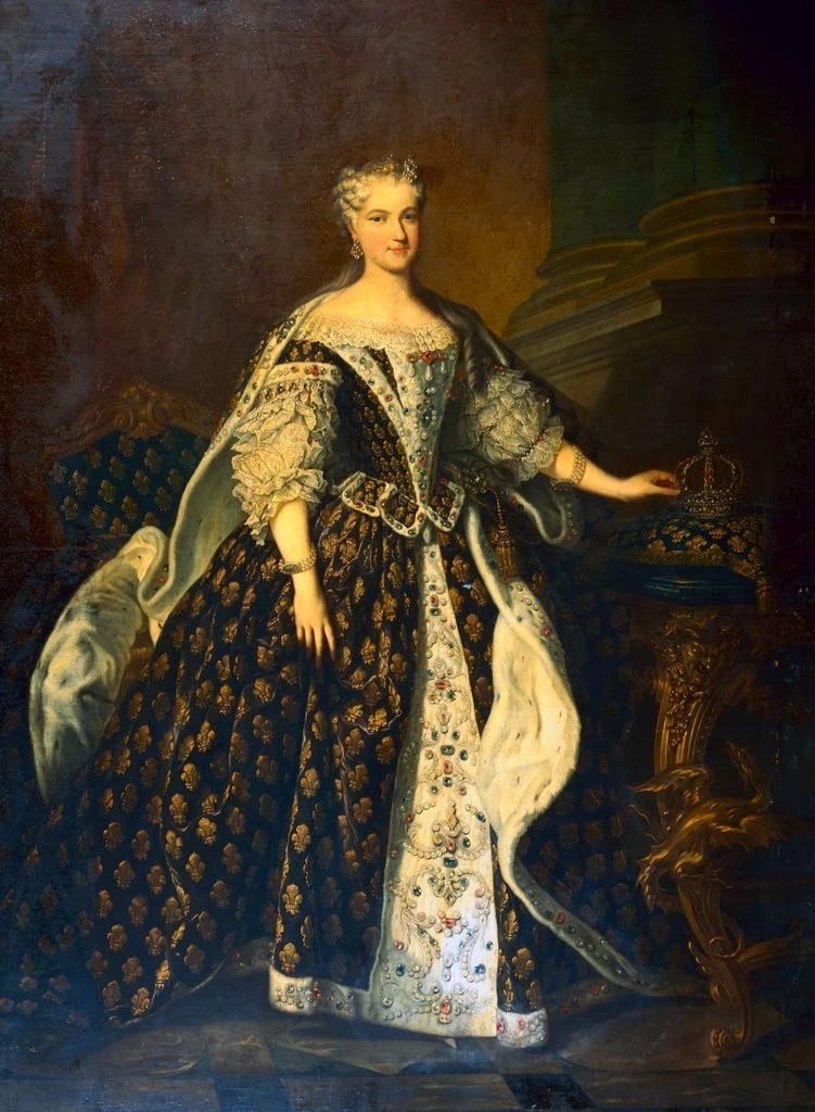 Ritratto di Maria Leszczynska (1703 - 1768), Regina di Francia